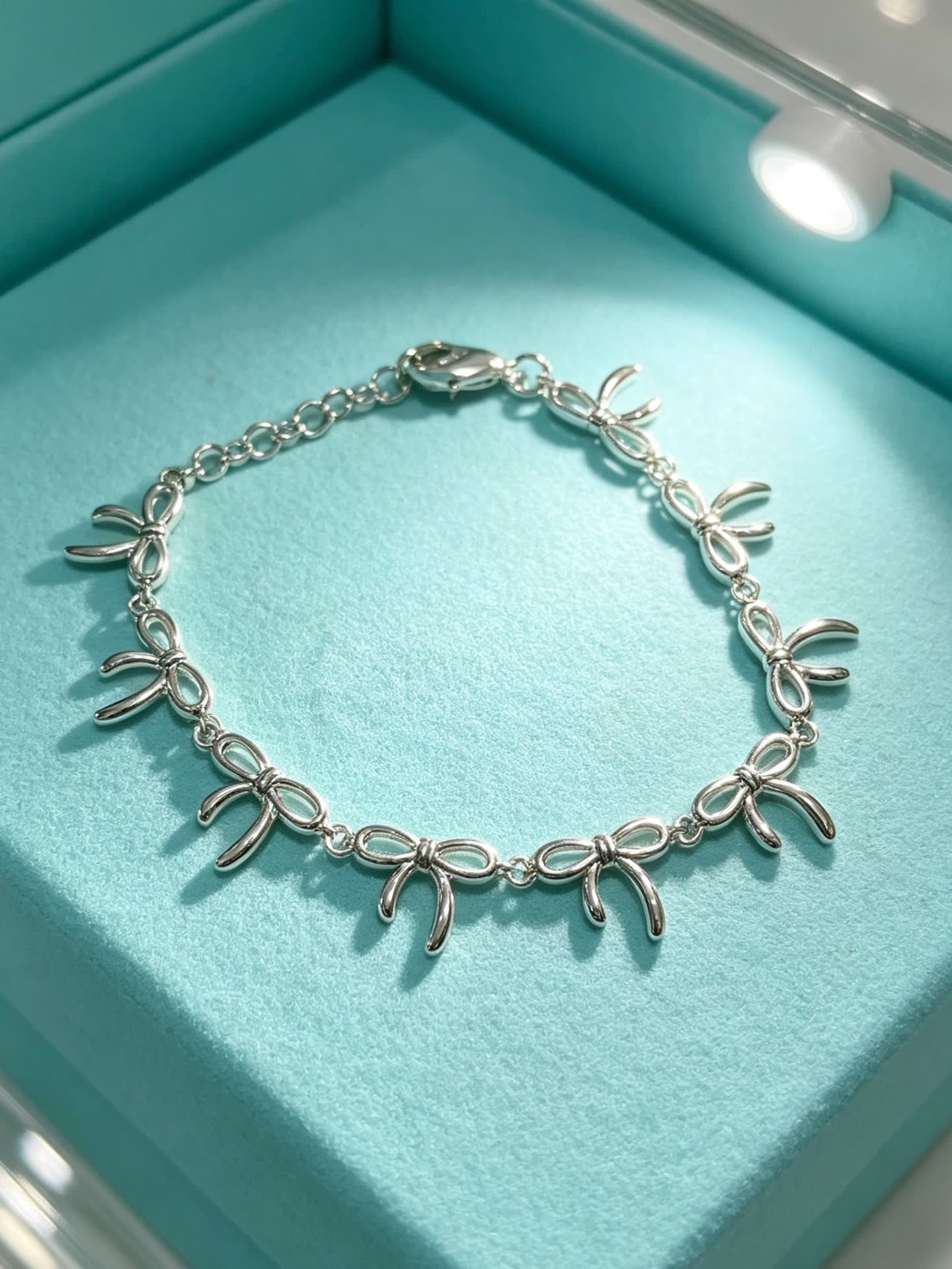 Tiffany & Co. Silver Bow Bracelet